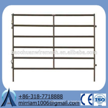 Painéis de corral galvanizado de alta temperatura de alta qualidade, portão da cerca da exploração agrícola do metal do gado para o gado, a casa ou os carneiros